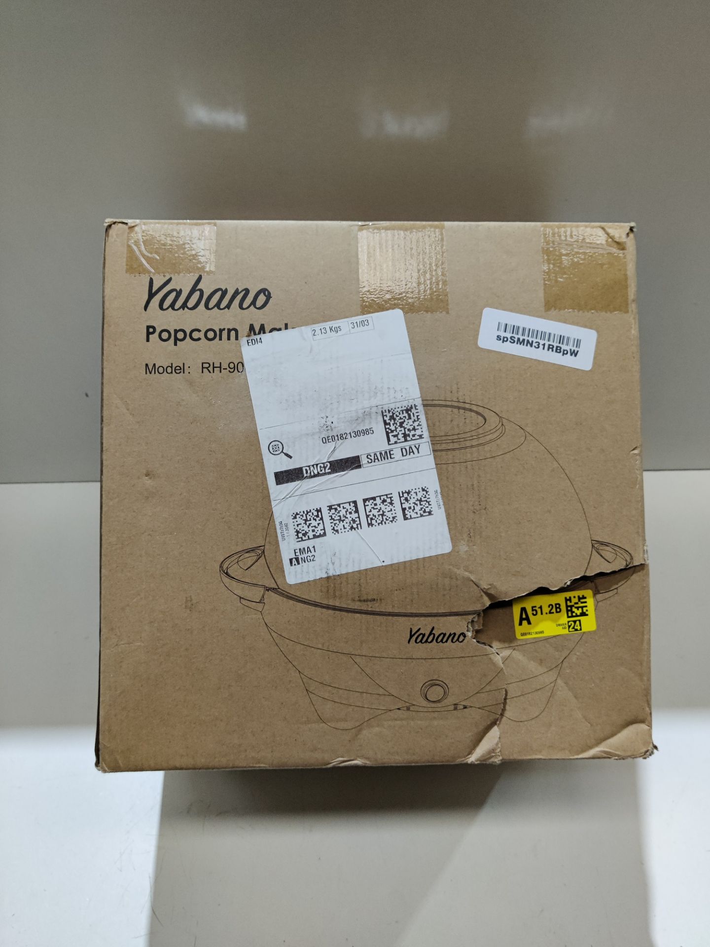 RRP £52.50 Yabano Popcorn Maker Machine - Image 2 of 2