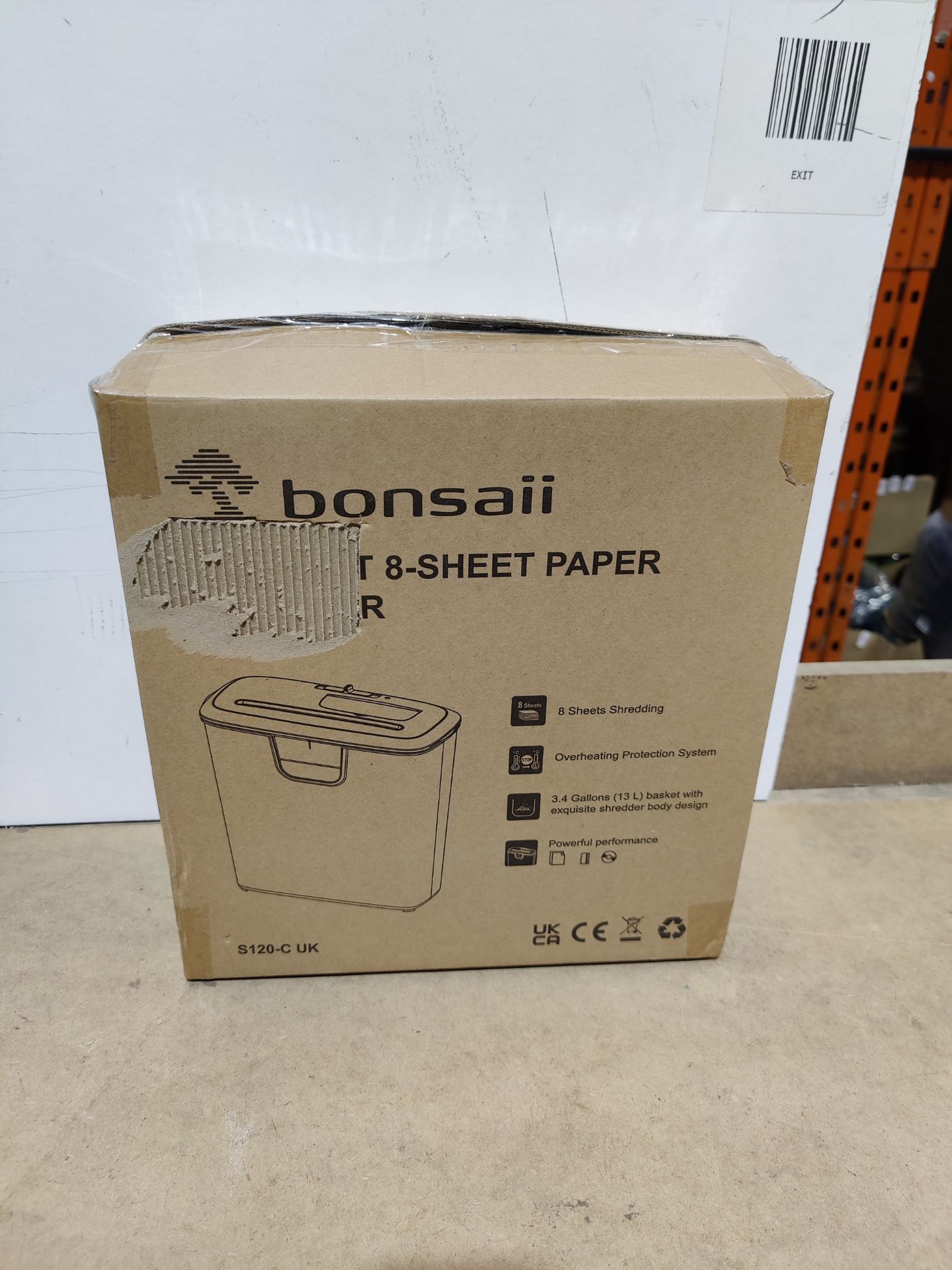 RRP £34.24 Bonsaii Paper Shredder for Home Use - Image 2 of 2