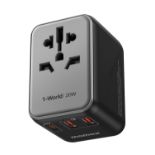 RRP £22.82 MOMAX Travel Plug Adapter