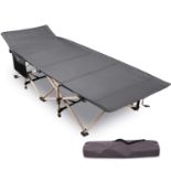 RRP £66.20 REDCAMP Camp Bed for Adults