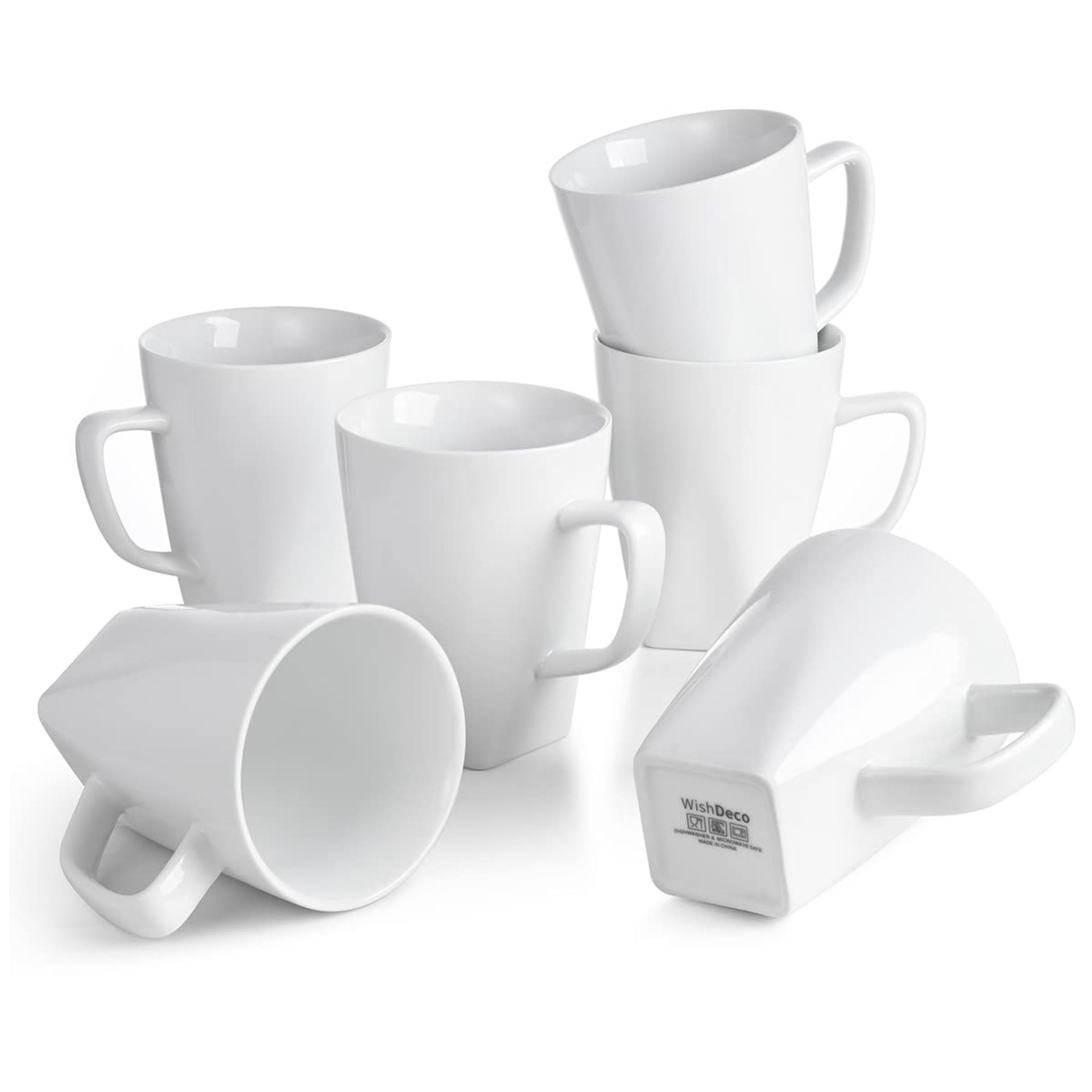 RRP £33.10 WishDeco Coffee Mugs Set of 6