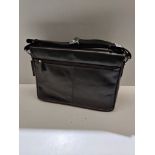 D BRAMANTE LEATHER LAPTOP BAG RRP £112.99