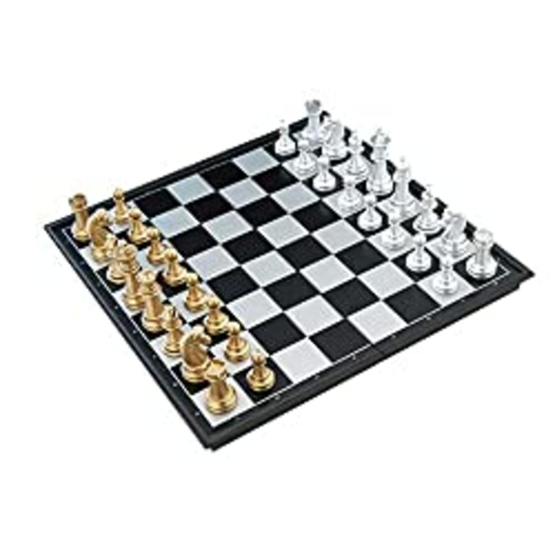 RRP £12.27 Lixada Portable Chessboard Folding Board Chess Game