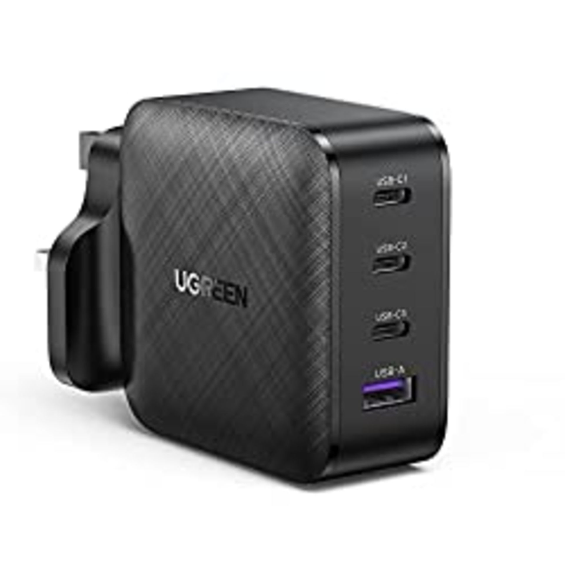 RRP £33.10 UGREEN USB C Charger Macbook Charger 65W 4-Port GaN