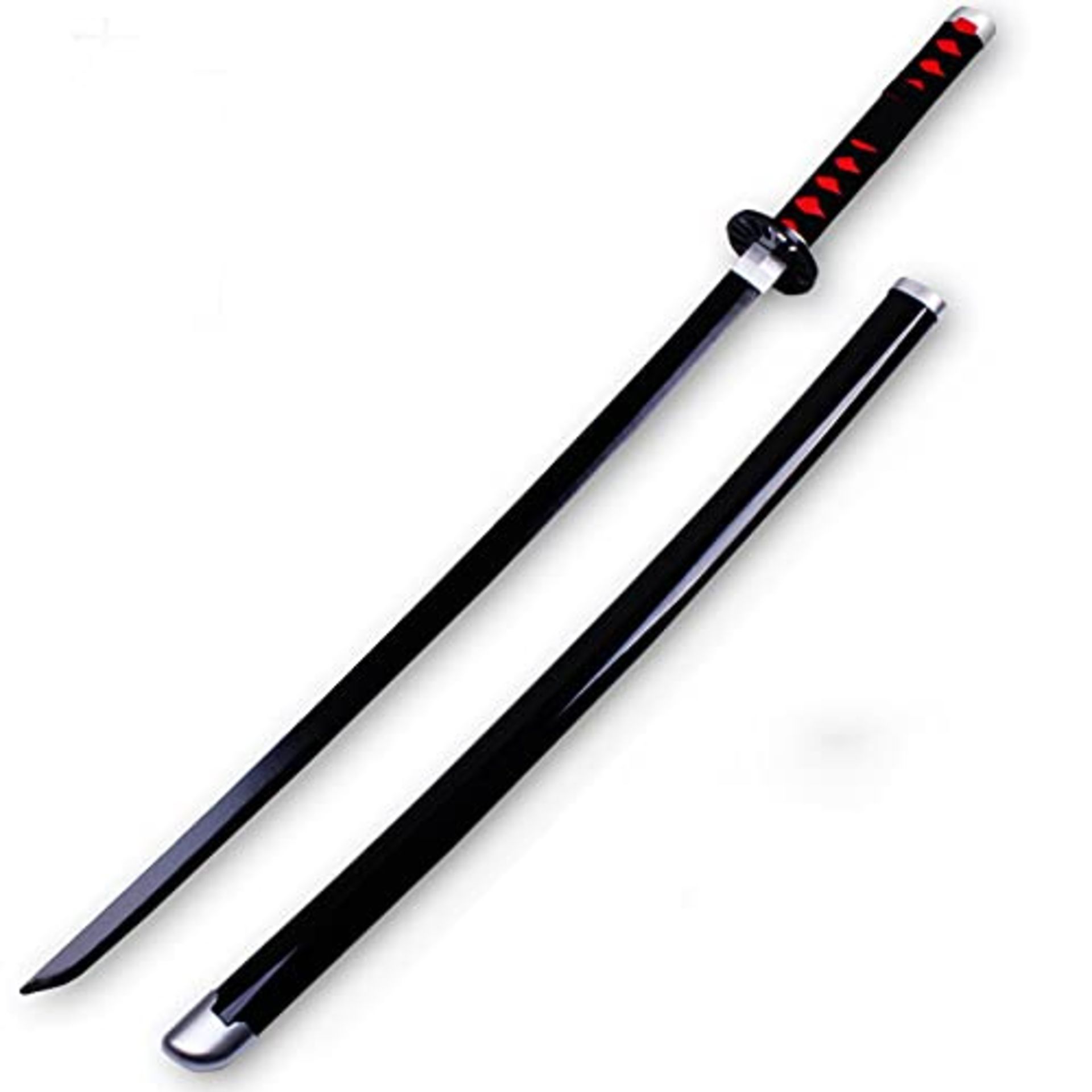 RRP £32.87 SHASHAYA Demon Slayer Sword 75cm(35in) Bamboo Samurai Sword Katana Sword