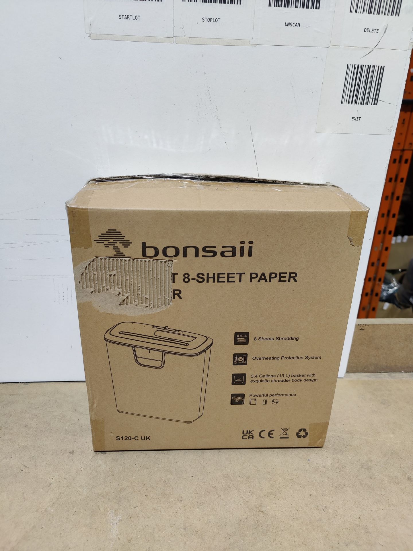 RRP £34.24 Bonsaii Paper Shredder for Home Use - Image 2 of 2