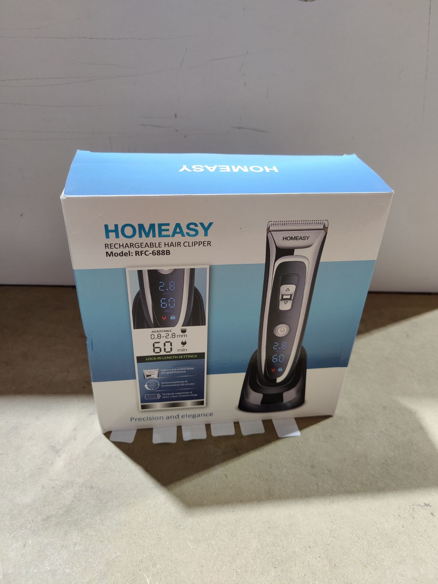 RRP £29.67 Hair Clipper Set Cordless - Image 2 of 2