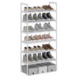 RRP £31.95 AcornFort S-524 6 Tiers 18 Pairs White Extra Thicken