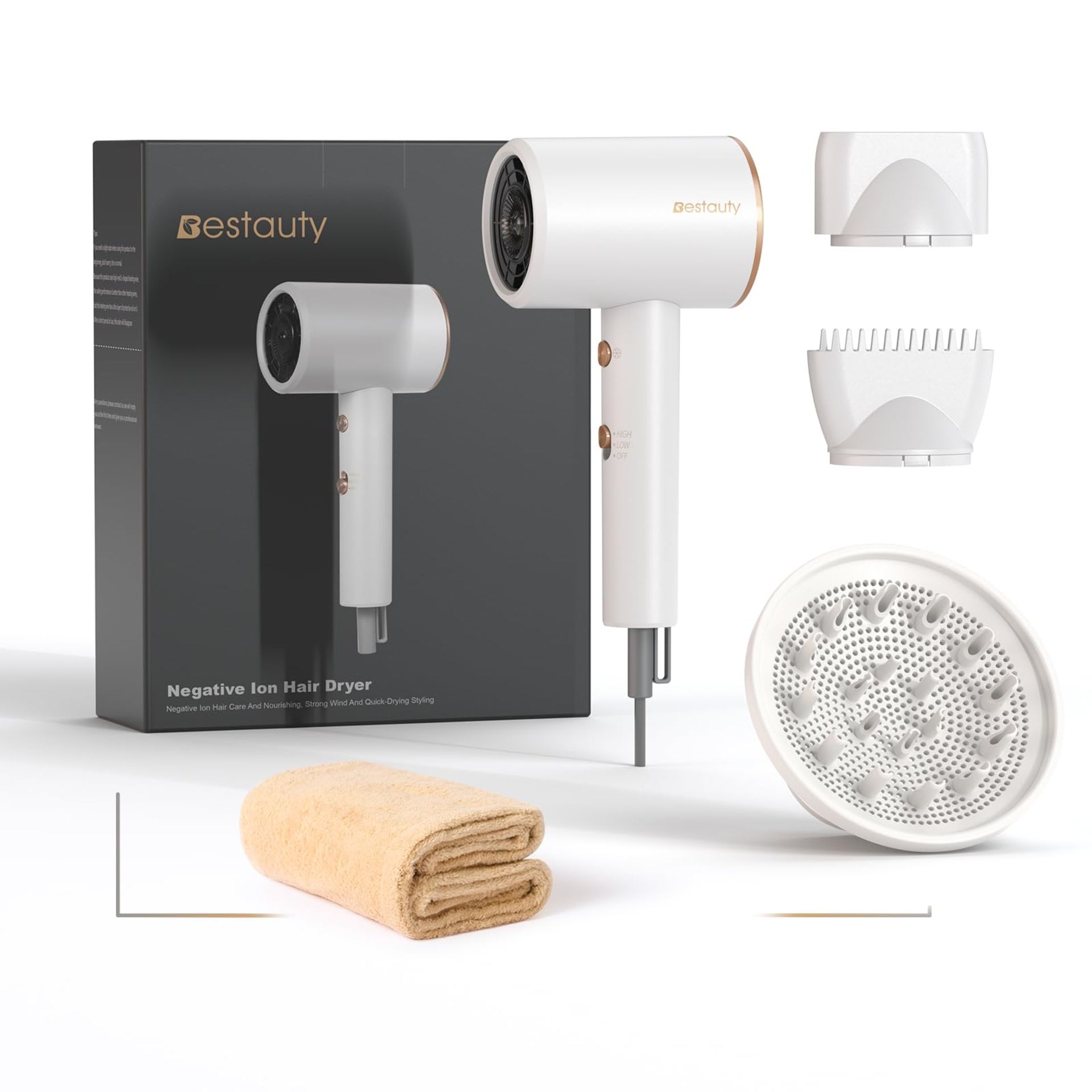 RRP £30.81 Bestauty Professional Ionic Hair Dryer