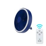 RRP £25.17 zelaxy Fan for camping with light hanging over Head