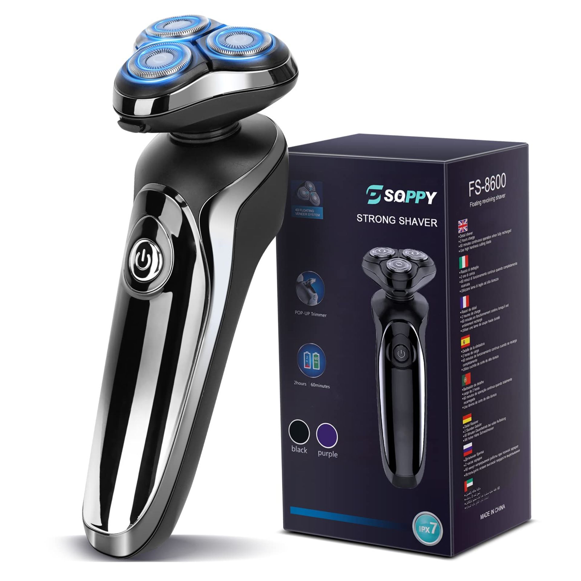 RRP £20.96 Electric Shavers Men Cordless