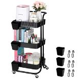 RRP £28.32 Bemece 3 Tier Trolley