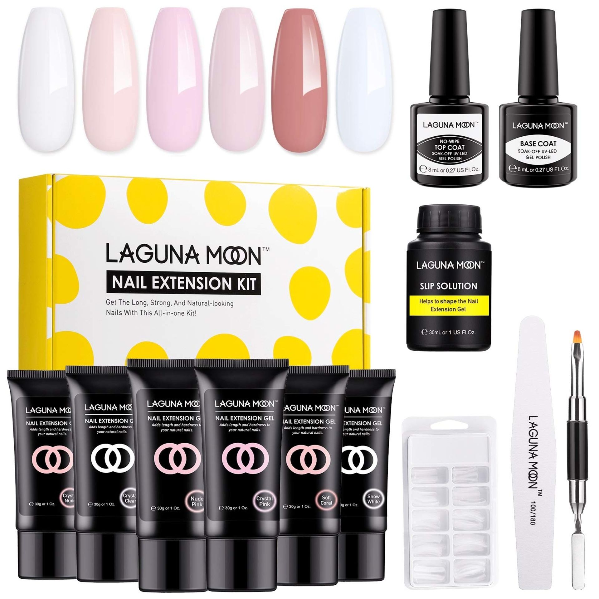 RRP £29.67 Lagunamoon Polygel Nail Kit