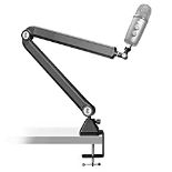 RRP £55.72 AFAITH Microphone Boom Arm Stand with Cable Management