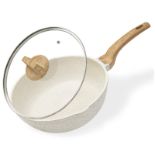 RRP £30.36 CAROTE Saute Pan with Lid