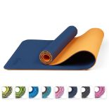 RRP £21.67 KEPLIN Yoga & Exercise Mat with Carry Strap