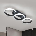 RRP £42.22 Kaniker Modern Led Circle Ceiling Lights Fixture 3