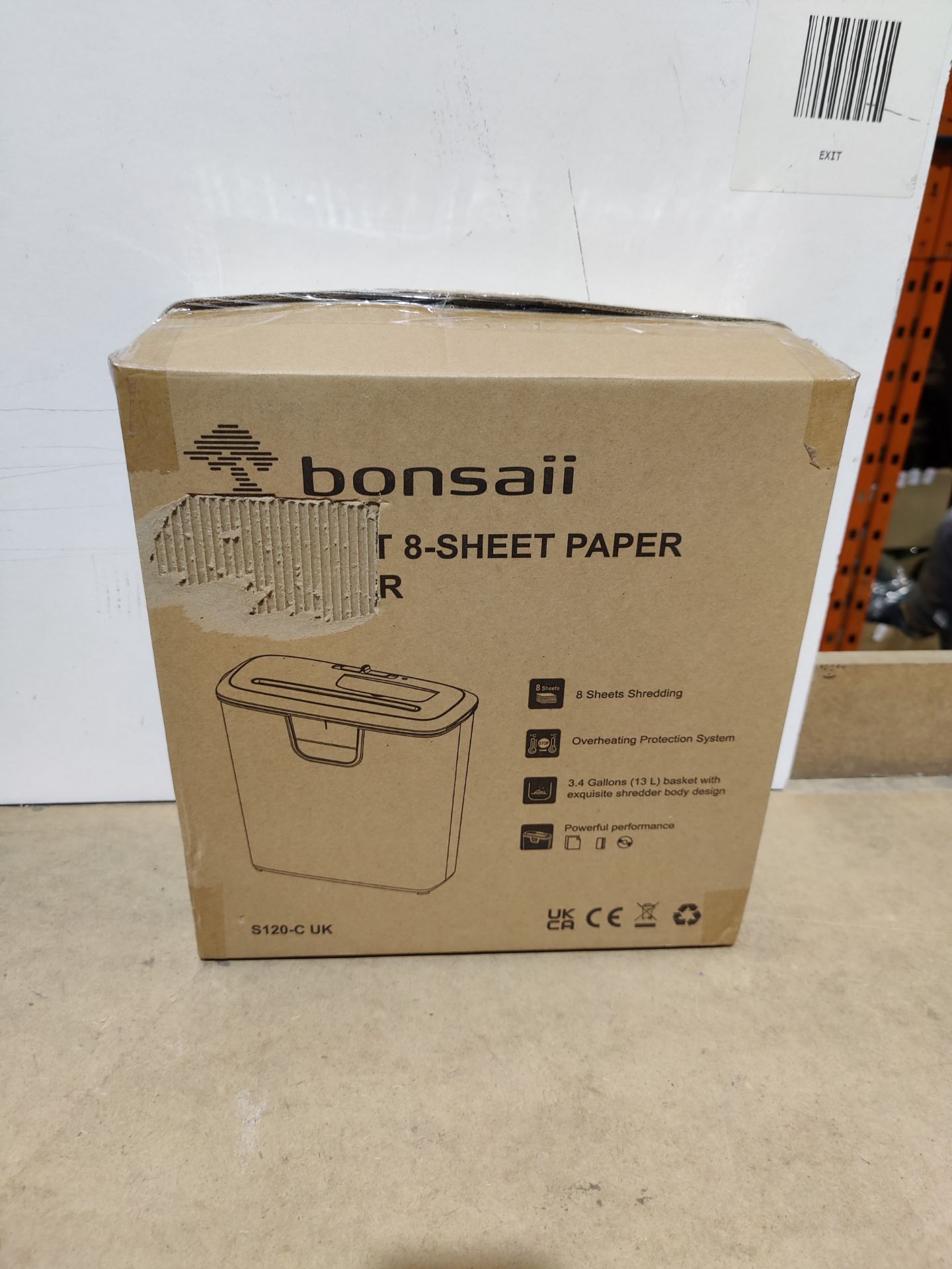 RRP £34.24 Bonsaii Paper Shredder for Home Use - Image 2 of 2