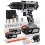 RRP £45.65 Acmaker Cordless Drill 20V