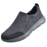 RRP £48.00 Wryweir Men Low-Top Casual Walking Shoes Slip-on Fashion