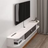 RRP £174.66 Pmnianhua Floating TV Unit