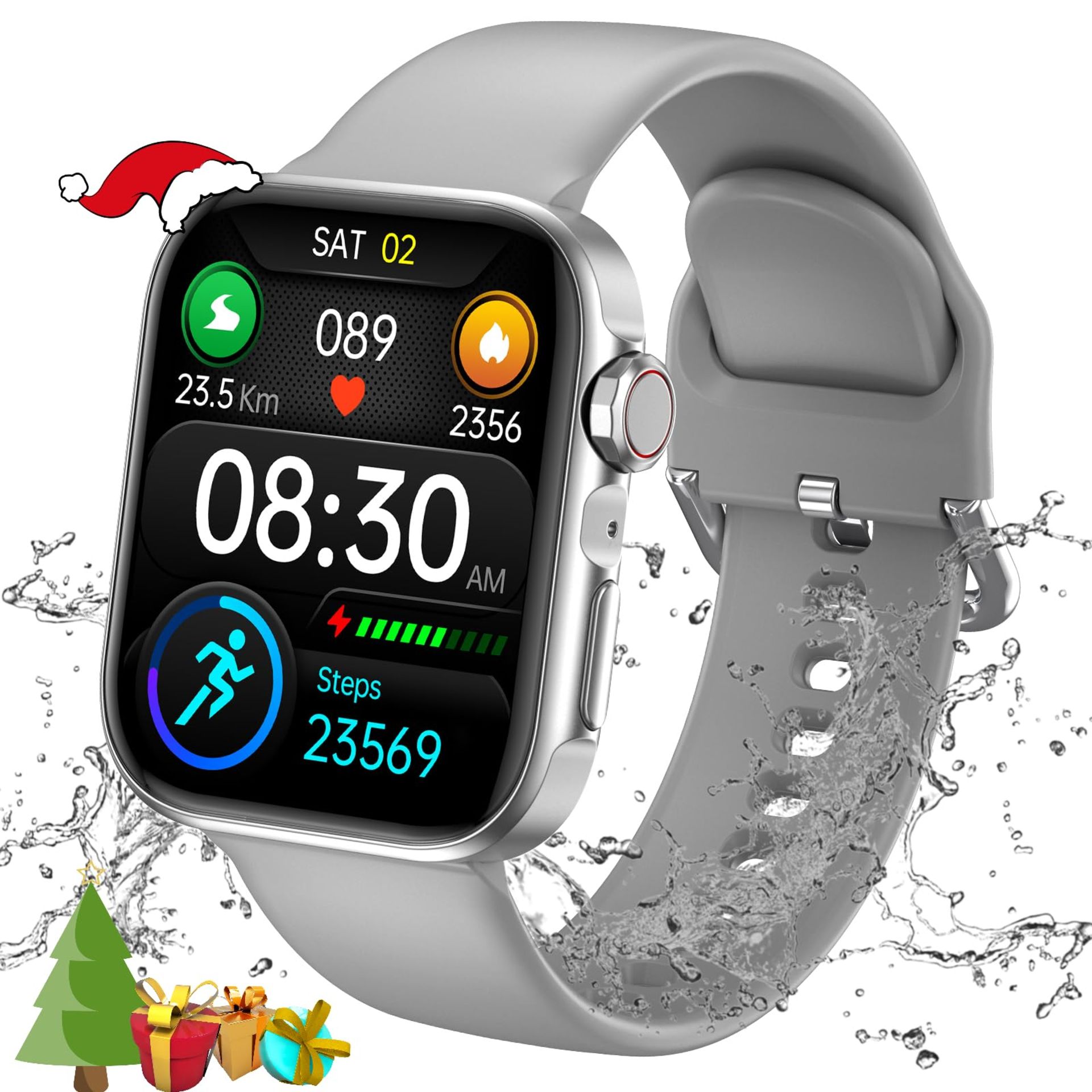 RRP £34.24 Smart Watch for Men Women Answer/Make Call