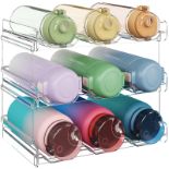 RRP £21.33 Lifewit Stackable Water Bottle Organiser for Cupboard