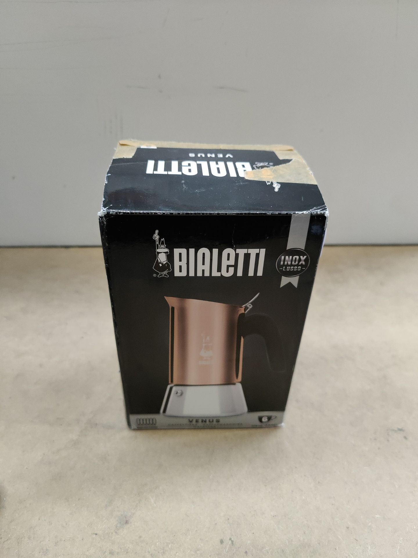 RRP £54.79 Bialetti Venus Induction 'R' Stovetop 6 Cup Coffee Maker Copper - Image 2 of 2