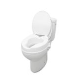 RRP £45.65 Pepe - Raised Toilet Seat with Lid 4 Inches