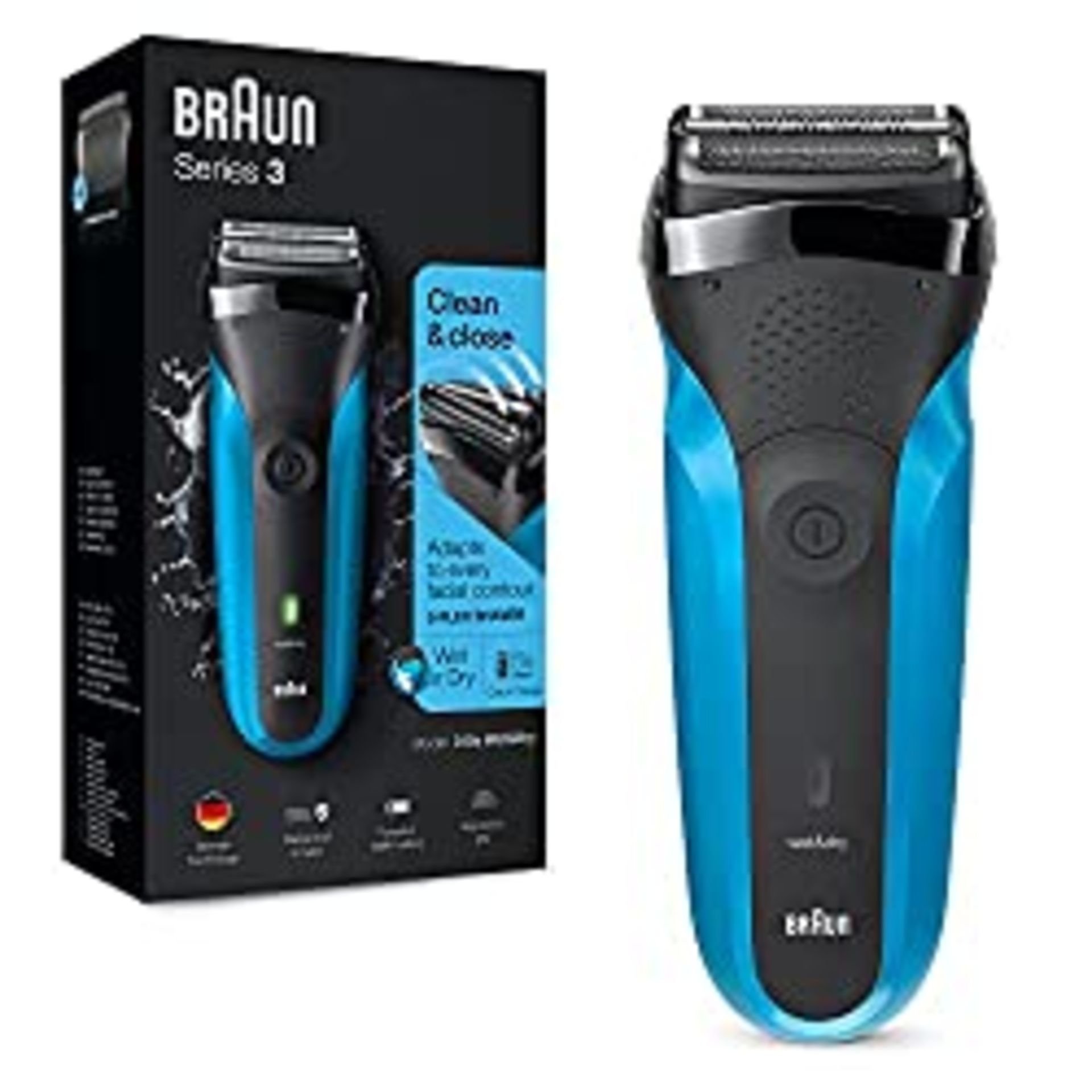 RRP £55.92 Braun Series 3 Electric Shaver For Men