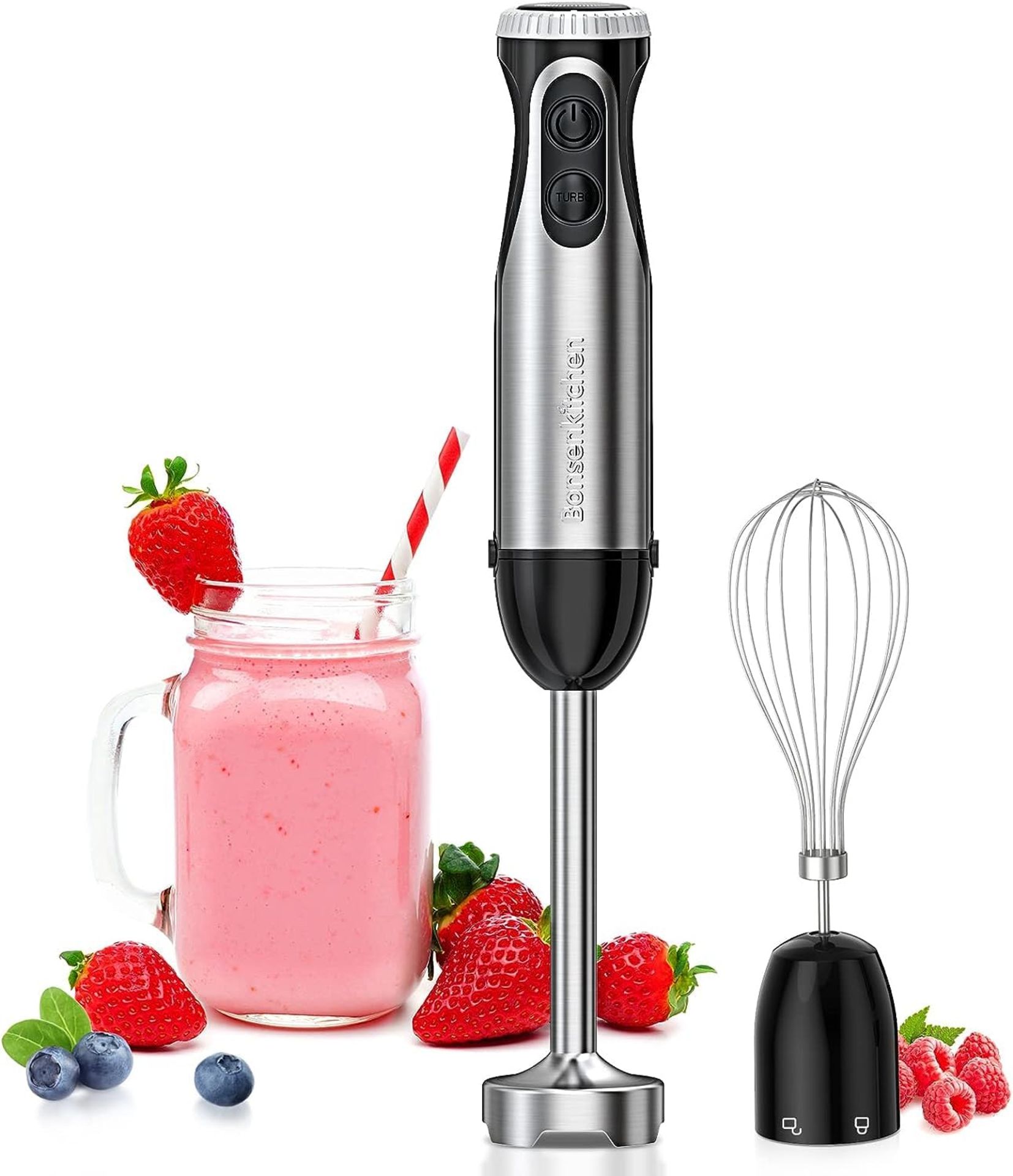 RRP £27.39 Bonsenkitchen Hand Blender