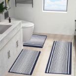 RRP £28.82 BRAND NEW STOCK McEu Bath Mats for Bathroom Sets 2 Piece