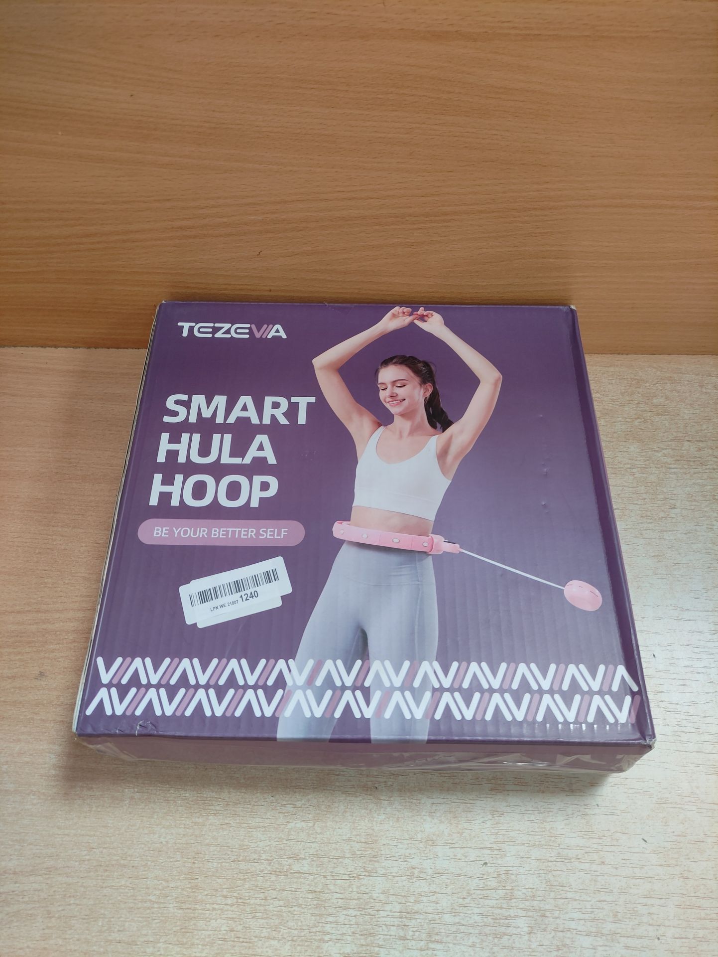 RRP £28.52 Smart Quiet Weighted Hula Hoop for Adults - Image 2 of 2