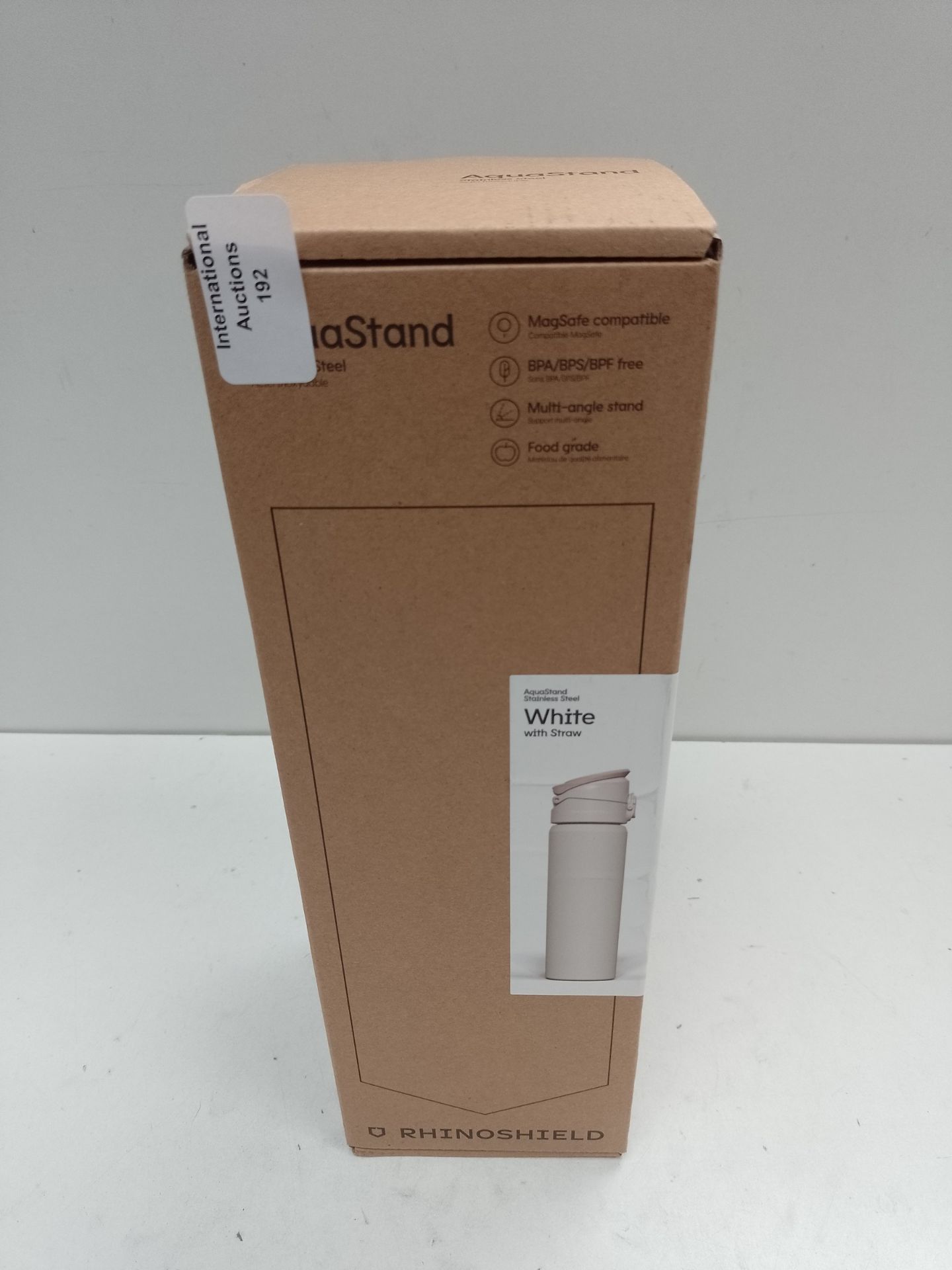 RRP £58.59 RHINOSHIELD AquaStand Magnetic Bottle 700ml | Stainless - Image 2 of 2