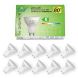 RRP £27.77 GY GU10 LED Bulb 4.9W 790lm Cool White 6500K - Energy Saving LED Bulb