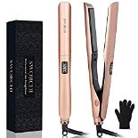 RRP £28.13 Hair Straighteners for Women 2 in 1 Hair Straightener