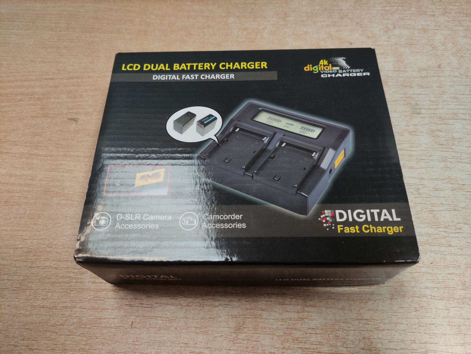 RRP £19.40 DuraPro Fast Battery Charger for Sony NP-F330 - Image 2 of 2