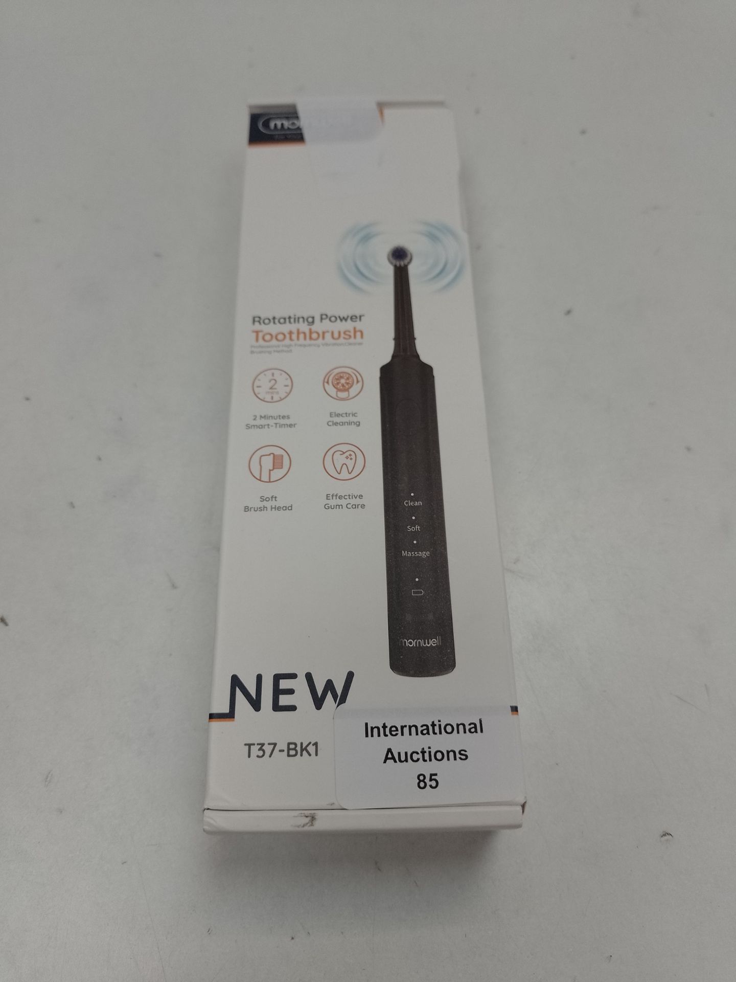 RRP £29.67 Mornwell Electric Toothbrush USB Fast Charging 3 Modes - Image 2 of 2