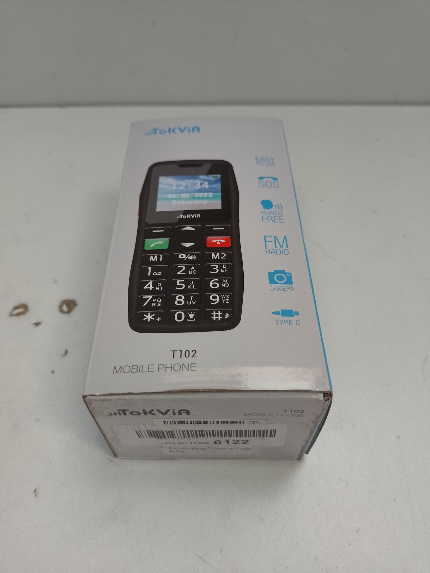 RRP £19.62 TOKVIA Mobile Phone for Elderly - Image 2 of 2