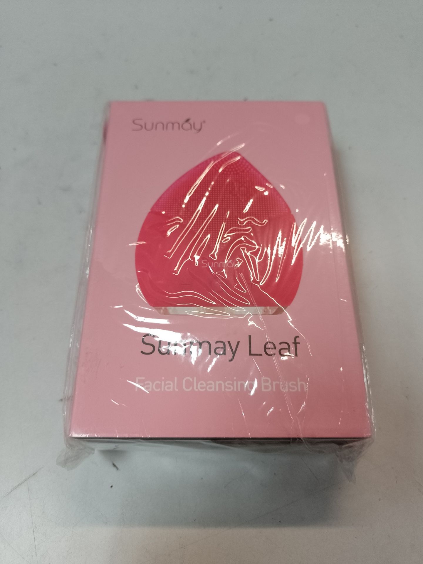 RRP £18.25 SUNMAY Leaf Sonic Facial Cleansing Brush & Face Massager - Image 2 of 2