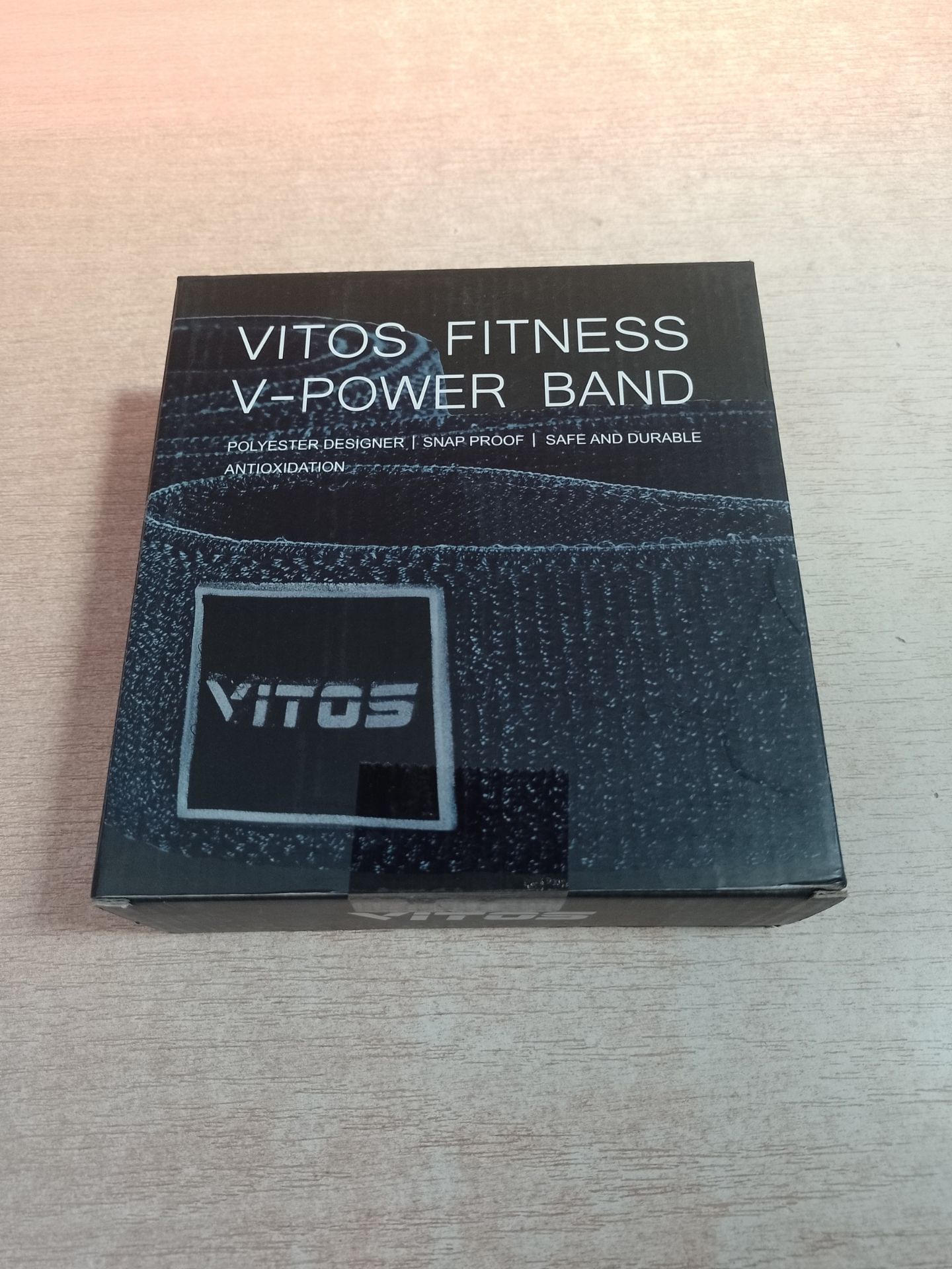 RRP £55.82 Vitos Fitness Polyester V-Power Band | Allergy Prevention - Image 2 of 2