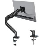RRP £32.70 BONTEC Single Arm Monitor Desk Mount for 13-34 inch Screen