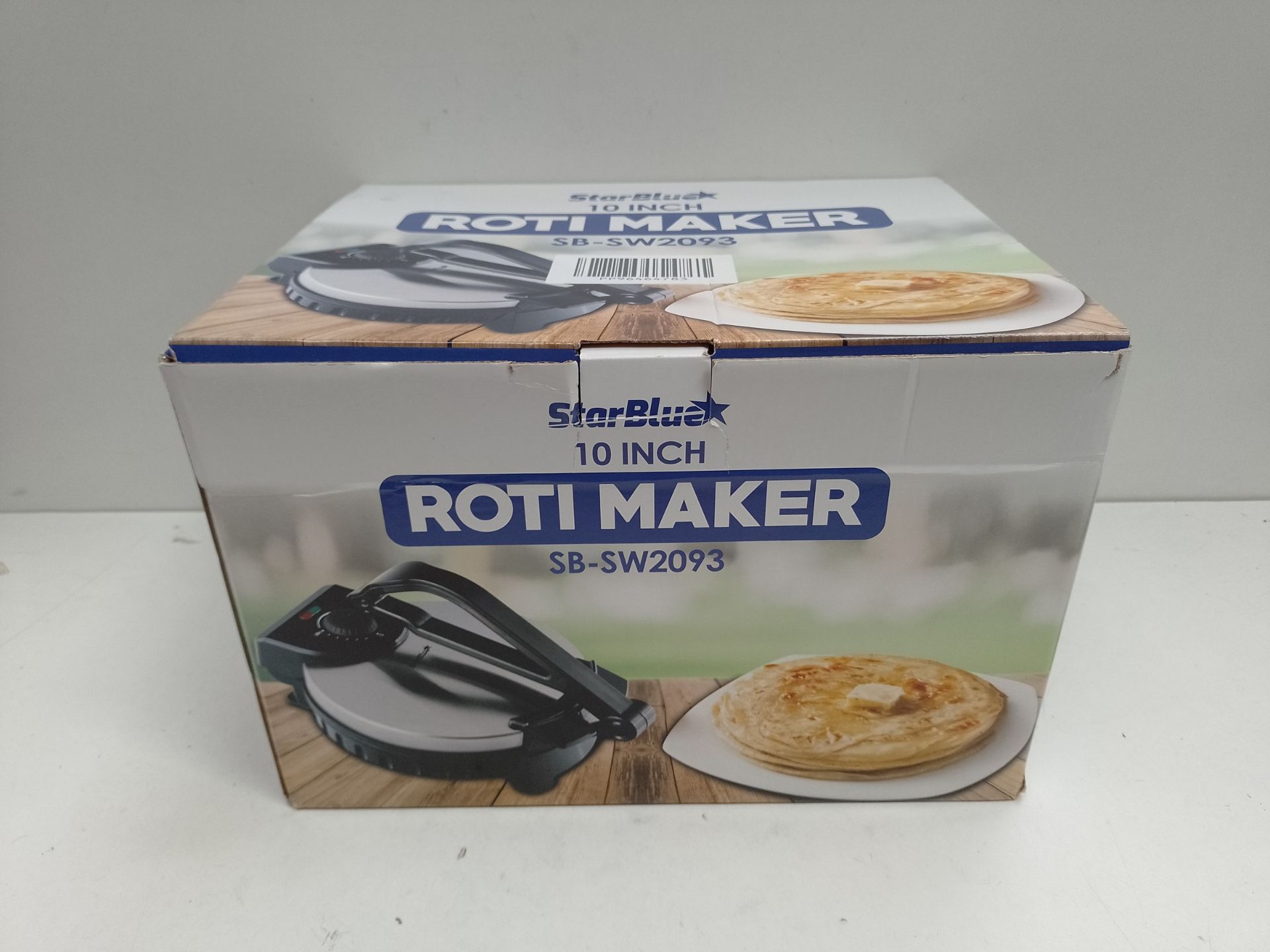 RRP £57.07 10inch Roti Maker by StarBlue with Free Roti Warmer - Image 2 of 2