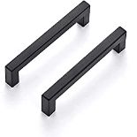 RRP £38.92 LONTAN 10 Pack Black Cupboard Handles 288mm Black Kitchen