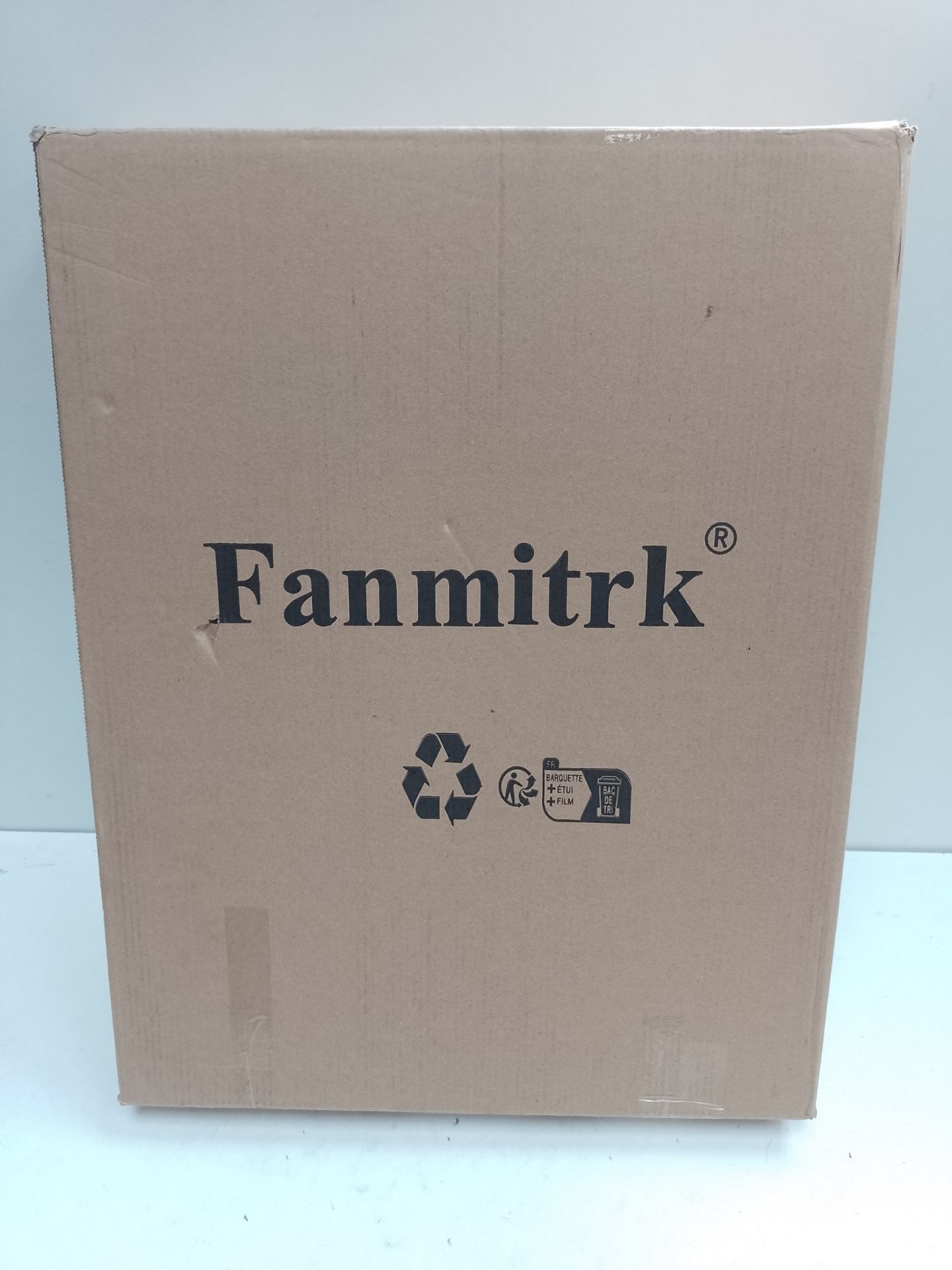 RRP £49.25 Fanmitrk Toilet Seat Black Duroplast - Image 2 of 2