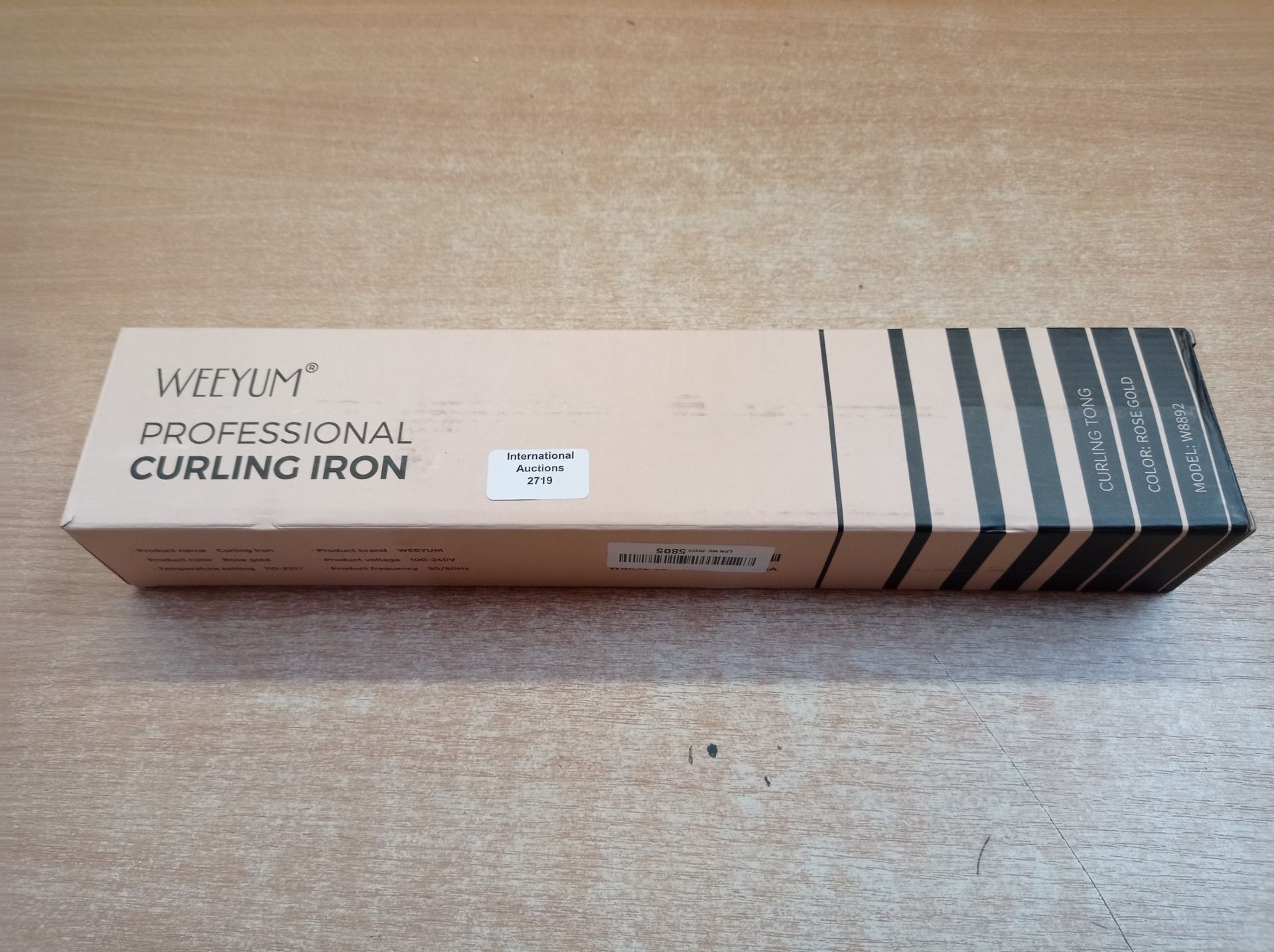 RRP £28.52 Curling Tongs 25mm Hair Tongs - Image 2 of 2