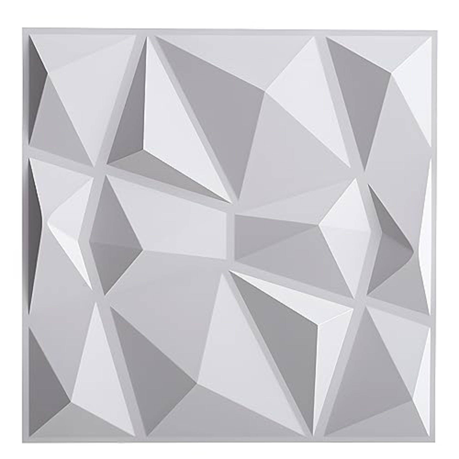 RRP £45.65 Warmiehomy 3D Wall Panels 19.7"x19.7" Wall Panels 12