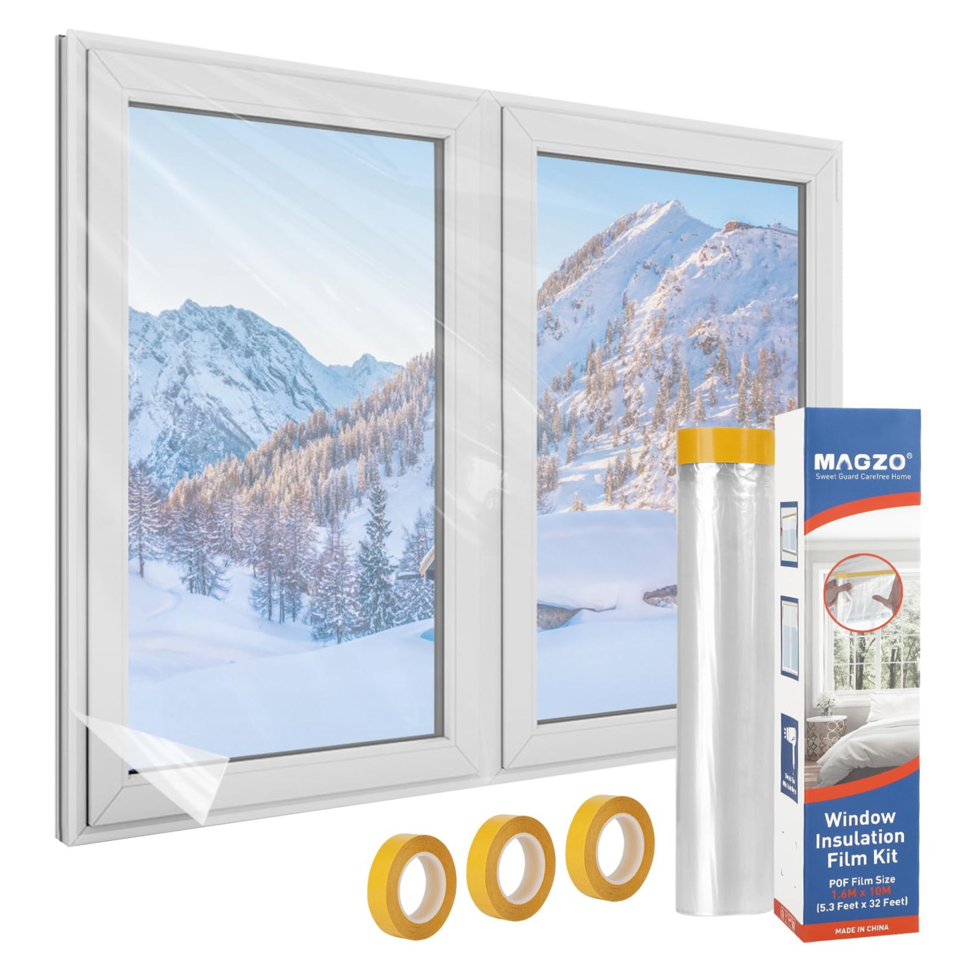 RRP £17.82 MAGZO Window Insulation Kit