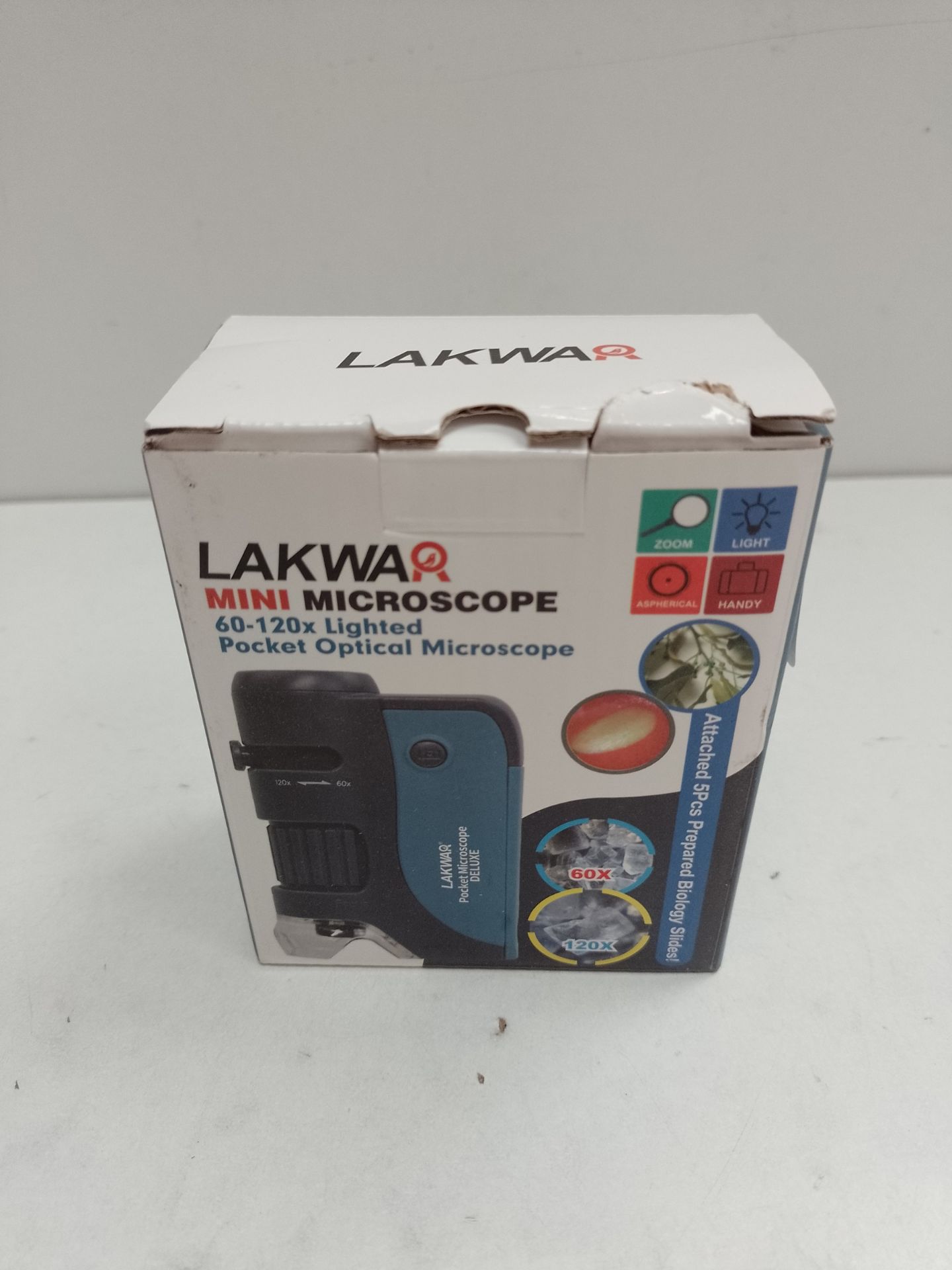 RRP £19.40 LAKWAR Pocket Microscope for Kids - Image 2 of 2