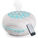 RRP £20.52 WD&CD 550ML Essential Oil Diffusers Ultrasonic Aroma